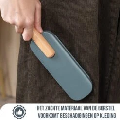 Bradey Stijlvolle Kledingborstel - Pluizenverwijderaar - Pluizenborstel - Huisdierhaar Verwijderaar - Hondenhaar - Kattenhaar - Kleur Tiffany -Reinigingsapparaten Winkel 1200x1200 1098