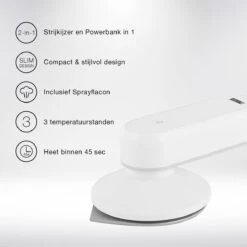 Princess 328000 Iron & Travel – Draadloos – Reisstrijkijzer - Strijkijzer En Powerbank In 1 -Reinigingsapparaten Winkel 1200x1200 1110