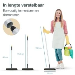 ACE Goods Vloertrekker Met Steel – Vloerwisser Badkamer - Trekker Douche – Raamwisser Verstelbaar – Watertrekker - Incl Ophanghaak -Reinigingsapparaten Winkel 1200x1200 117