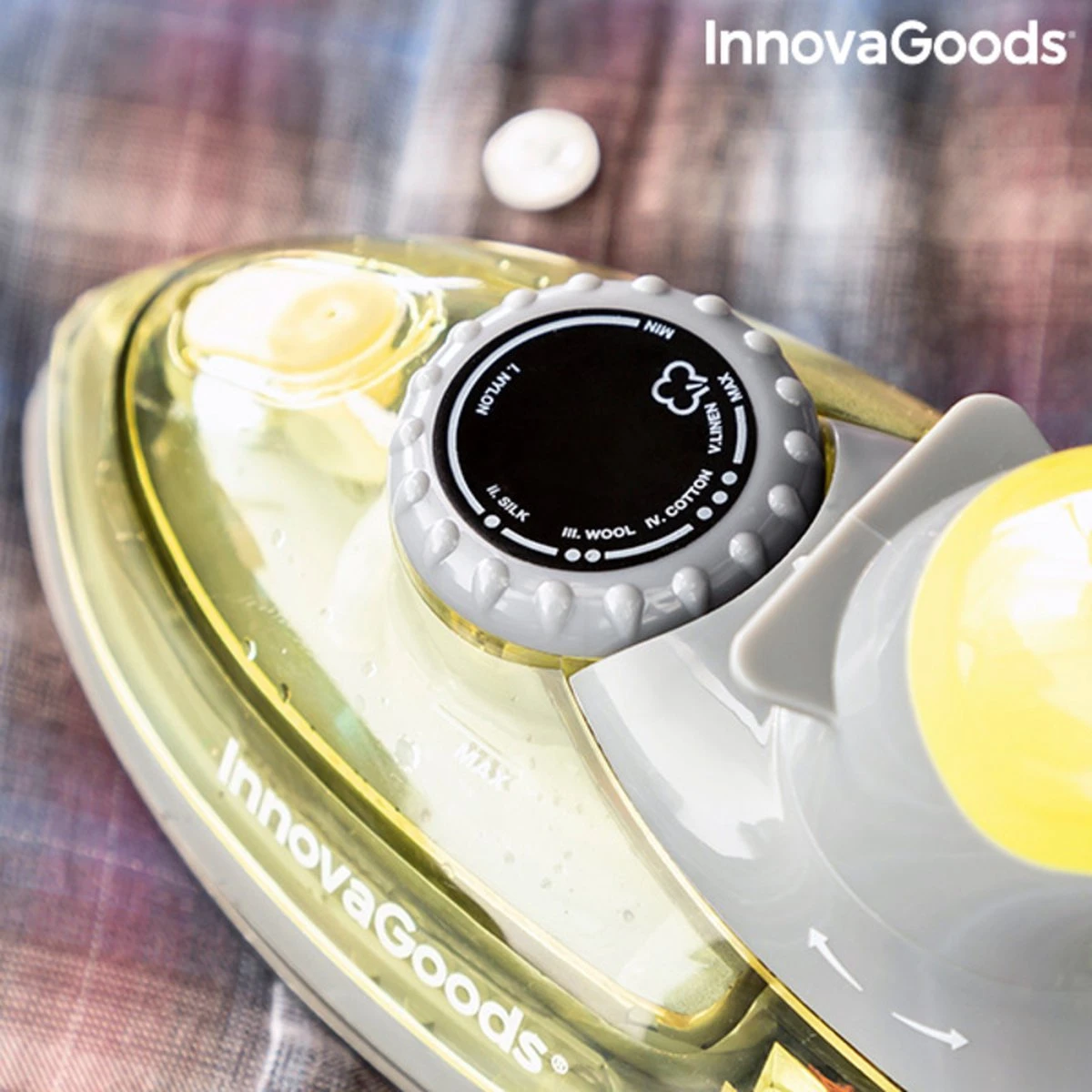 Mini Verticaal/horizontaal 2-in-1 Stoomstrijkijzer Velyron InnovaGoods 800 W 4 Mini Verticaal/horizontaal 2-in-1 Stoomstrijkijzer Velyron InnovaGoods 800 W - Afbeelding 2