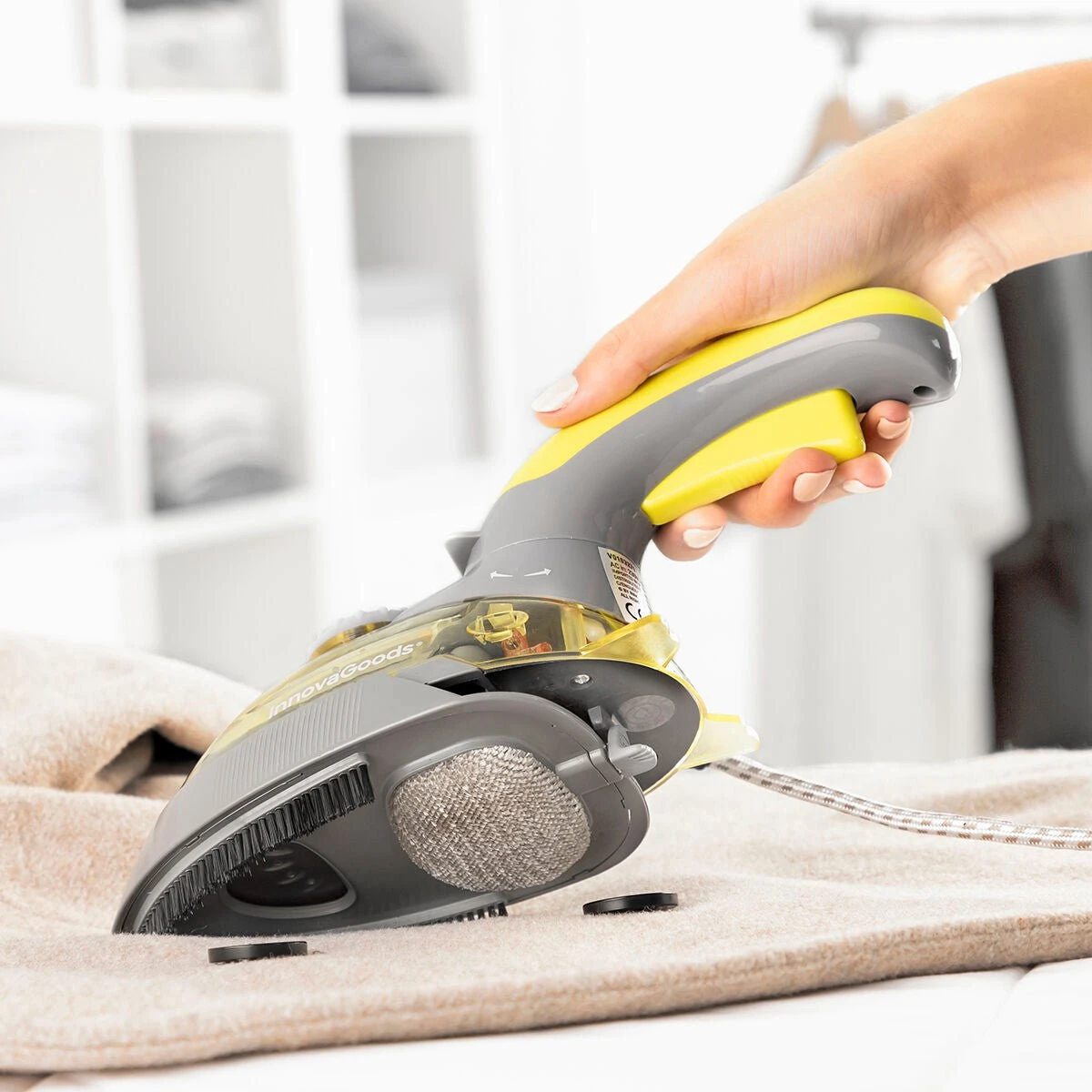 Mini Verticaal/horizontaal 2-in-1 Stoomstrijkijzer Velyron InnovaGoods 800 W 13 Mini Verticaal/horizontaal 2-in-1 Stoomstrijkijzer Velyron InnovaGoods 800 W - Afbeelding 11