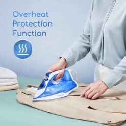 Aigostar Smooth 31RSN - Stoomstrijkijzer - 2400W - Blauw/Wit -Reinigingsapparaten Winkel 1200x1200 1242