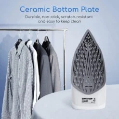 Aigostar Smooth 31RSN - Stoomstrijkijzer - 2400W - Blauw/Wit -Reinigingsapparaten Winkel 1200x1200 1243