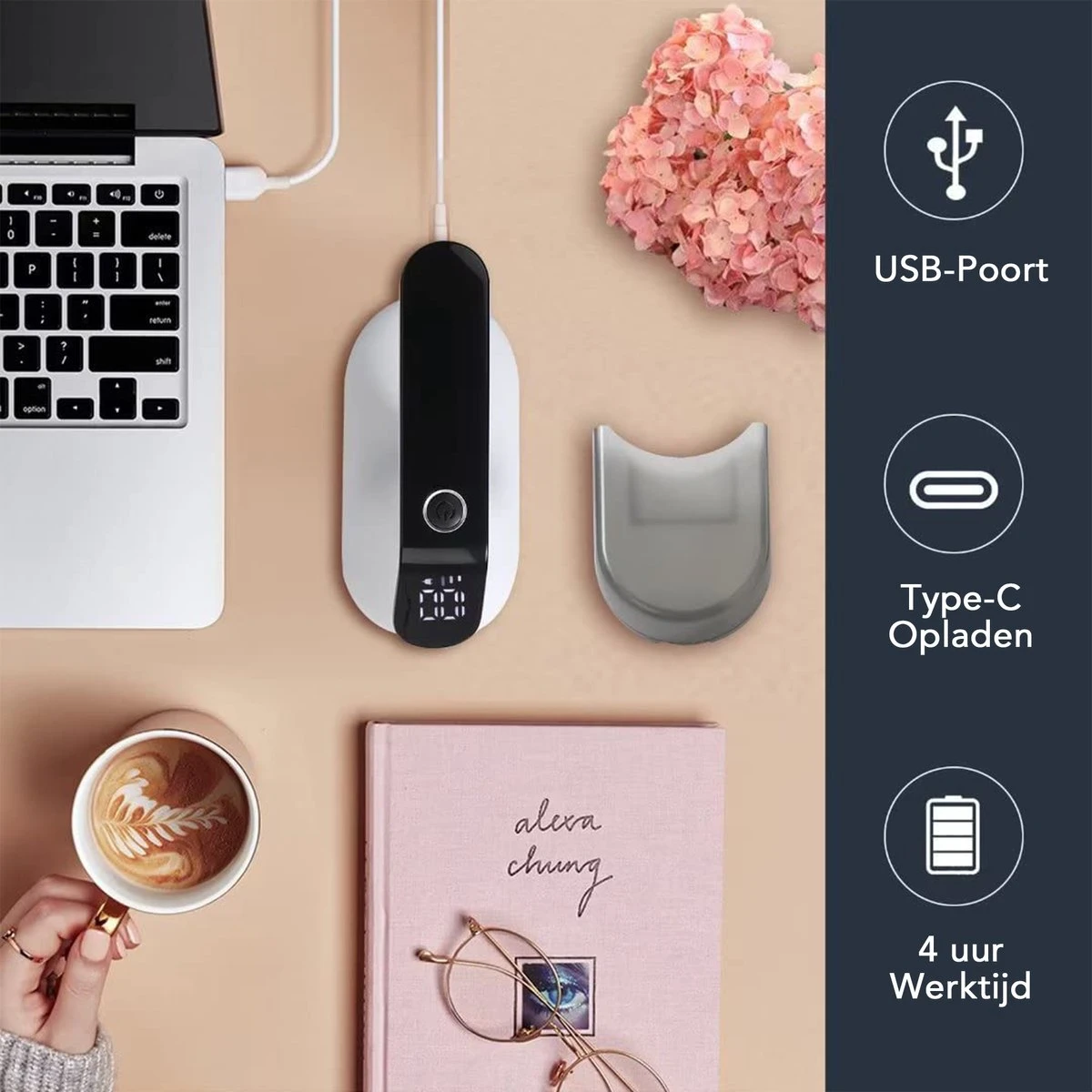 DOWO® - Elektrische Pluizenverwijderaar - Ontpluizer - Draadloos En Oplaadbaar - Pluizentondeuse - 3 Extra Opzetstukken - Zwart 5 DOWO® - Elektrische Pluizenverwijderaar - Ontpluizer - Draadloos En Oplaadbaar - Pluizentondeuse - 3 Extra Opzetstukken - Zwart - Afbeelding 3