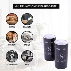 Salincio Kledingroller - Met 2 Handvatten En 6 Navullingen - Pluizenroller – 360 Kleefvellen – Verwijdert Haren En Stof – Kleefroller 10 Salincio Kledingroller - Met 2 Handvatten En 6 Navullingen - Pluizenroller – 360 Kleefvellen – Verwijdert Haren En Stof – Kleefroller -Reinigingsapparaten Winkel 1200x1200 1271