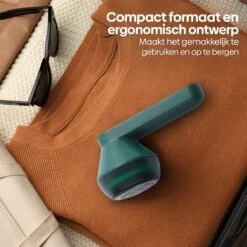 Revo Goods Elektrische Pluizenverwijderaar - Geschikt Voor Kleding En Meubels - Pluisjes - Oplaadbaar Pluizentondeuse - -Reinigingsapparaten Winkel 1200x1200 1285