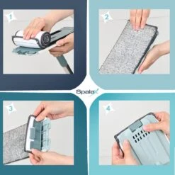 Spalax Vloerwisser - Dweil - Mop Set - Badkamer - Dweilsysteem - Dweilset - Vloerreiniger -Reinigingsapparaten Winkel 1200x1200 13