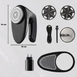 Merkloos Acestore Elektrische Pluizenverwijderaar + GRATIS EBook! - Ontpluizer - Pluizentondeuse - Draadloos En Oplaadbaar - Pluizenborstel - Stoffen Scheerapparaat -Reinigingsapparaten Winkel 1200x1200 1307