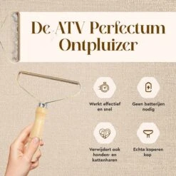 ATV PERFECTUM Super Ontpluizer 3.0 - Pluizen Verwijderaar – Inclusief Mini Ontpluizer – Ontpluizer Wol - Kleding Ontpiller – Duurzaam -Reinigingsapparaten Winkel 1200x1200 1309