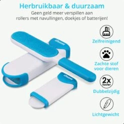 AWEMOZ Pluizenverwijderaar 2 Stuks - Pluizenborstel - Ontpluizer - Kledingroller – Pluizenroller - Kleefroller - Kledingborstel -Reinigingsapparaten Winkel 1200x1200 1312