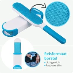 AWEMOZ Pluizenverwijderaar 2 Stuks - Pluizenborstel - Ontpluizer - Kledingroller – Pluizenroller - Kleefroller - Kledingborstel -Reinigingsapparaten Winkel 1200x1200 1314