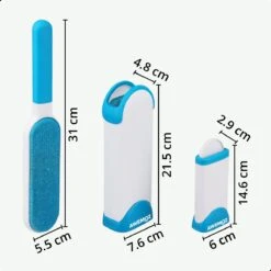 AWEMOZ Pluizenverwijderaar 2 Stuks - Pluizenborstel - Ontpluizer - Kledingroller – Pluizenroller - Kleefroller - Kledingborstel -Reinigingsapparaten Winkel 1200x1200 1317