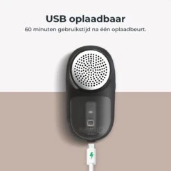 Attic Lux 2-in-1 Pluizenverwijderaar – Kledingborstel – Ontpluizer – Ontpiller – Draadloos – Elektrisch – Kleding/Meubels/Beddengoed - Zwart -Reinigingsapparaten Winkel 1200x1200 1320