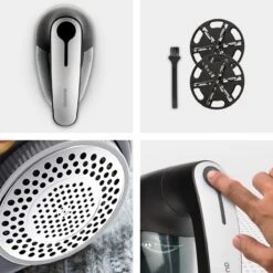 Auronic Elektrische Pluizenverwijderaar - Draadloos - 2 Extra Opzetstukken - Zwart -Reinigingsapparaten Winkel 1200x1200 1342