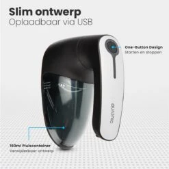 Auronic Elektrische Pluizenverwijderaar - Draadloos - 2 Extra Opzetstukken - Zwart -Reinigingsapparaten Winkel 1200x1200 1344