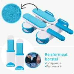 AWEMOZ Pluizenverwijderaar 4 Stuks - Pluizenborstel - Ontpluizer - Kledingroller – Pluizenroller - Kleefroller - Kledingborstel -Reinigingsapparaten Winkel 1200x1200 1356