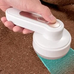 IBright Elektrische Pluizenverwijderaar - Ontpluizer - Draadloos - Oplaadbaar Met USB - Lichtgewicht - Incl. 2 Extra Opzetstukken - Wit -Reinigingsapparaten Winkel 1200x1200 1366