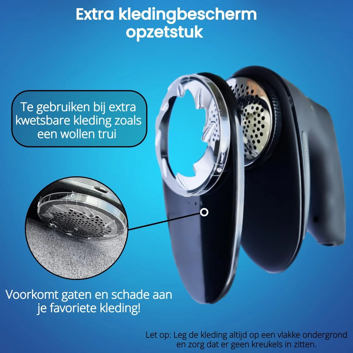 Beepro® Elektrische Pluizenverwijderaar - Ontpluizer - Draadloos En Oplaadbaar - Zwart 10 Beepro® Elektrische Pluizenverwijderaar - Ontpluizer - Draadloos En Oplaadbaar - Zwart - Afbeelding 8