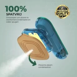 Stomer Kleding - Luxe Reis Strijkijzer - Inklapbaar - 8,4x11,5CM - Travel Strijkijzer – Strijkijzer Vakantie – Reisstrijkijzer Klein Strijkijzer - Steamer - Groen - -Reinigingsapparaten Winkel 1200x1200 1421