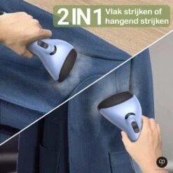 Carefree Kledingstomer - Handstomer - Stomer Kleding - Stoomstrijkijzer - Kleding Stomer - Blauw - Sinterklaas- -Reinigingsapparaten Winkel 1200x1200 1449