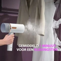 Bee's Kledingstomer - Handstomer - Stomer Kleding - Steamer - Stoomreiniger - Stoomstrijkijzer - 30 G/min - 250ML - 1600W - Snel Opgewarmd - Wit 17 Bee's Kledingstomer - Handstomer - Stomer Kleding - Steamer - Stoomreiniger - Stoomstrijkijzer - 30 G/min - 250ML - 1600W - Snel Opgewarmd - Wit -Reinigingsapparaten Winkel 1200x1200 1471