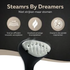 STEAMR - Krachtige Luxe Kledingstomer - Handstomer - Zwart -Reinigingsapparaten Winkel 1200x1200 1483