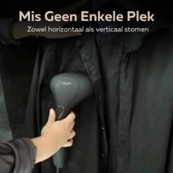 STEAMR - Krachtige Luxe Kledingstomer - Handstomer - Zwart -Reinigingsapparaten Winkel 1200x1200 1486