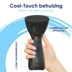 Luxe Kledingstomer - Handstomer - Handstoomreiniger - Stoomstrijkijzer - Stomer Kleding - Voor Op Reis - Zwart -Reinigingsapparaten Winkel 1200x1200 1514