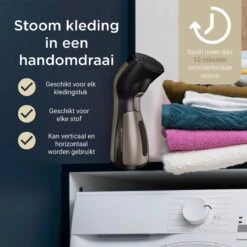 Luxe Kledingstomer - Handstomer - Handstoomreiniger - Stoomstrijkijzer - Stomer Kleding - Voor Op Reis - Goud -Reinigingsapparaten Winkel 1200x1200 1552