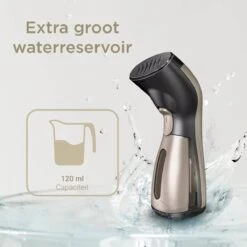 Luxe Kledingstomer - Handstomer - Handstoomreiniger - Stoomstrijkijzer - Stomer Kleding - Voor Op Reis - Goud -Reinigingsapparaten Winkel 1200x1200 1553