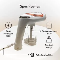 Capsy™ Kledingstomer - Complete Set - Handstomer - Stoom Strijkijzer - 1600 W 18 Capsy™ Kledingstomer - Complete Set - Handstomer - Stoom Strijkijzer - 1600 W -Reinigingsapparaten Winkel 1200x1200 1570
