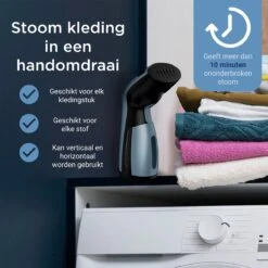 Luxe Kledingstomer - Handstomer - Handstoomreiniger - Stoomstrijkijzer - Stomer Kleding - Voor Op Reis - Blauw -Reinigingsapparaten Winkel 1200x1200 1594