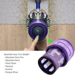 2x Dyson V11/V15 HEPA Filter Stofzuiger Motor Wasbaar Absolute Pro Total Clean Torque Drive Animal Parquet -Reinigingsapparaten Winkel 1200x1200 1737