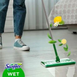Swiffer Vloerreiniger - Vochtige Vloerdoekjes - Geur Van Citrus Fresh - Voordeelverpakking 2 X 48 Stuks -Reinigingsapparaten Winkel 1200x1200 174