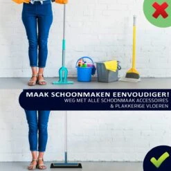Taxtic® Vloerwisser – Vloertrekker Met Steel – Douchewisser - Vloertrekker – Vloerwisser Badkamer – Trekker - Ophangstuk -Reinigingsapparaten Winkel 1200x1200 278
