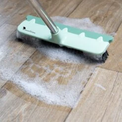 Powarkleen - Vloertrekker Met Steel & Bezem 2 In 1 - Vloerwisser Voor Badkamer Vloer - Groen -Reinigingsapparaten Winkel 1200x1200 314