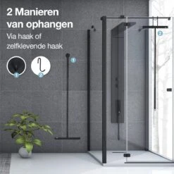ACE Goods Vloertrekker Met Steel – Vloerwisser Badkamer - Trekker Douche – Raamwisser Verstelbaar – Watertrekker - Incl Ophanghaken -Reinigingsapparaten Winkel 1200x1200 319