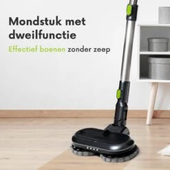 Qoncillio® Steelstofzuiger - Draadloos - Dweilfunctie - Digitaal Display - Stofzuiger & Kruimelzuiger Zonder Zak -Reinigingsapparaten Winkel 1200x1200 380