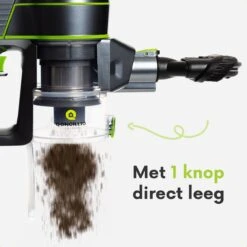 Qoncillio® Steelstofzuiger - Draadloos - Dweilfunctie - Digitaal Display - Stofzuiger & Kruimelzuiger Zonder Zak -Reinigingsapparaten Winkel 1200x1200 381