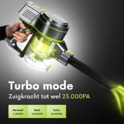 Qoncillio® Steelstofzuiger - Draadloos - Dweilfunctie - Digitaal Display - Stofzuiger & Kruimelzuiger Zonder Zak -Reinigingsapparaten Winkel 1200x1200 382