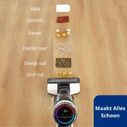 Tineco® - Draadloze Stofzuiger - Zonder Zak - Wassen En Stofzuigen - Floor One S3 Breeze - 220W Vermogen - Sterke Zuigkracht - 3-In-1 Apparaat - 4000mAh Batterij -Reinigingsapparaten Winkel 1200x1200 389