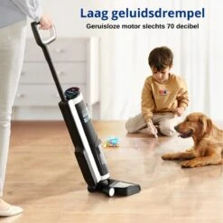 Tineco® - Draadloze Stofzuiger - Zonder Zak - Wassen En Stofzuigen - Floor One S3 Breeze - 220W Vermogen - Sterke Zuigkracht - 3-In-1 Apparaat - 4000mAh Batterij -Reinigingsapparaten Winkel 1200x1200 391
