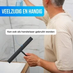 Avalo Vloertrekker Met Steel - Luxe Vloerwisser - Aluminium Water Trekker - Douche Wisser - Badkamer - Zwart - 136x40 CM -Reinigingsapparaten Winkel 1200x1200 41