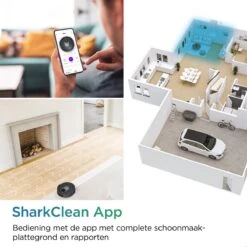 Shark AI Laser Robotstofzuiger - Automatisch Laadstation - Krachtig Tegen Huisdierharen - Mobiele App - Zakloos - RV2001EU 16 Shark AI Laser Robotstofzuiger - Automatisch Laadstation - Krachtig Tegen Huisdierharen - Mobiele App - Zakloos - RV2001EU -Reinigingsapparaten Winkel 1200x1200 413