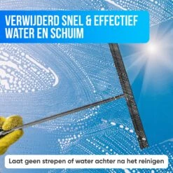 Avalo Vloertrekker Met Steel - Luxe Vloerwisser - Aluminium Water Trekker - Douche Wisser - Badkamer - Zwart - 136x40 CM -Reinigingsapparaten Winkel 1200x1200 42