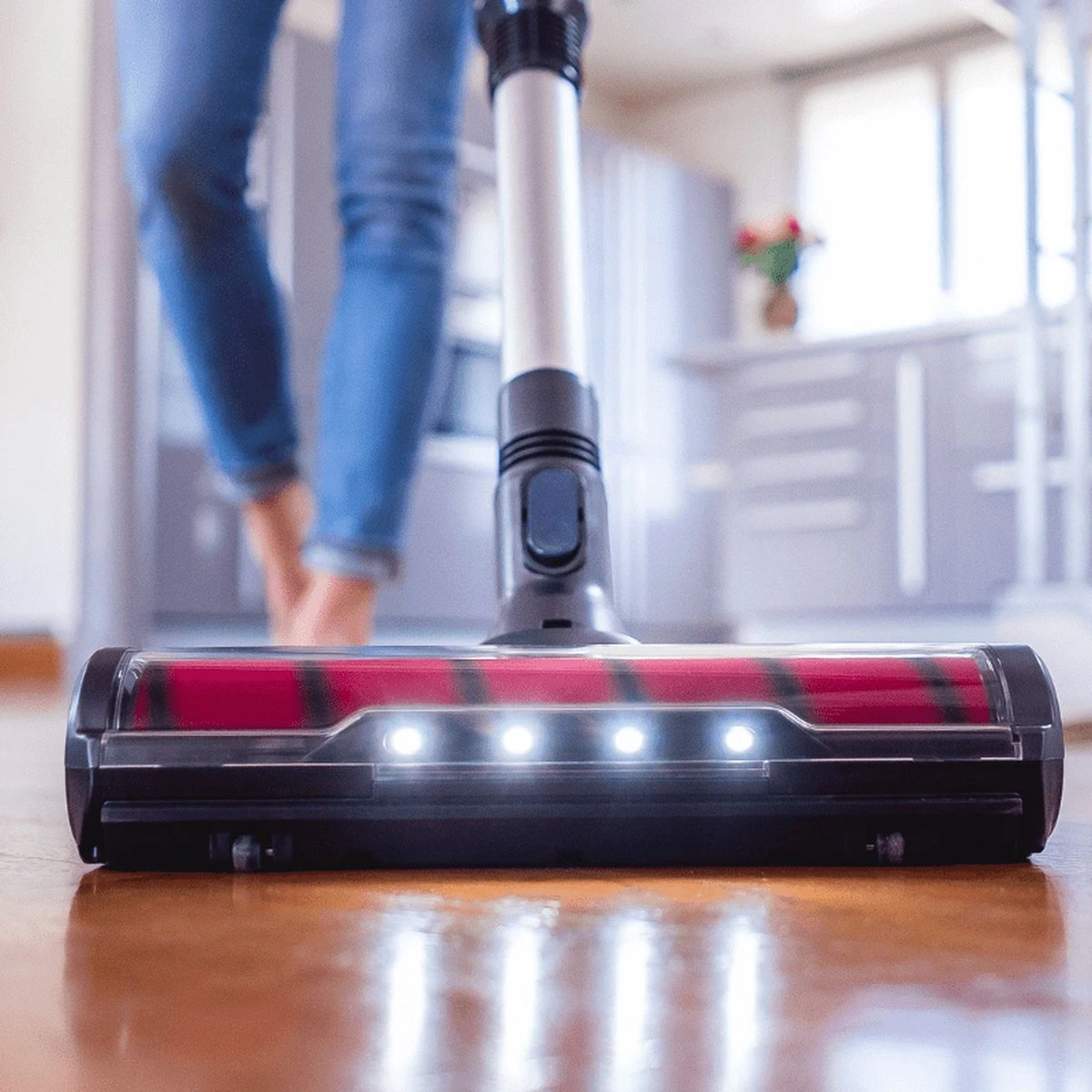 Eziclean Cycloboost R880 Animal - Steelstofzuiger - Draadloos - Ergonomisch - Flex Stand - Zeer Krachtig - 80 Min. Krachtige Zuigkracht 10 Eziclean Cycloboost R880 Animal - Steelstofzuiger - Draadloos - Ergonomisch - Flex Stand - Zeer Krachtig - 80 Min. Krachtige Zuigkracht - Afbeelding 8