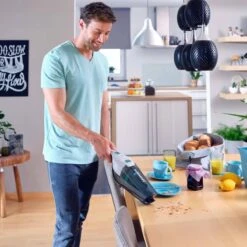 Leifheit Rotaro Powervac 2in1 Steelstofzuiger Met Kruimelzuiger 16V -Reinigingsapparaten Winkel 1200x1200 447