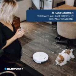 Blaupunkt Bluebot XVAC – Robotstofzuiger Met Laadstation - Met Optie Tot Dweilfunctie – Slimme Gyro Navigatie 22 Blaupunkt Bluebot XVAC – Robotstofzuiger Met Laadstation - Met Optie Tot Dweilfunctie – Slimme Gyro Navigatie -Reinigingsapparaten Winkel 1200x1200 520