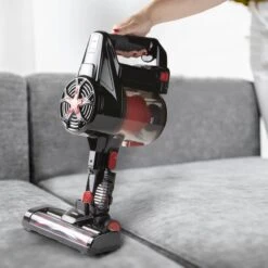 PRIMO PR504SV Stofzuiger Zonder Zak - 3-in-1 Steelstofzuiger Draadloos - Kruimelzuiger - HEPA Filter - Zwart/Rood -Reinigingsapparaten Winkel 1200x1200 528