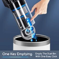 Aigostar 4 In 1 Steelstofzuiger Draadloos - Steelstofzuigers - Kruimelzuiger Functie - 250W - 2700Pa - Willie 33A3O - Wit 15 Aigostar 4 In 1 Steelstofzuiger Draadloos - Steelstofzuigers - Kruimelzuiger Functie - 250W - 2700Pa - Willie 33A3O - Wit -Reinigingsapparaten Winkel 1200x1200 565